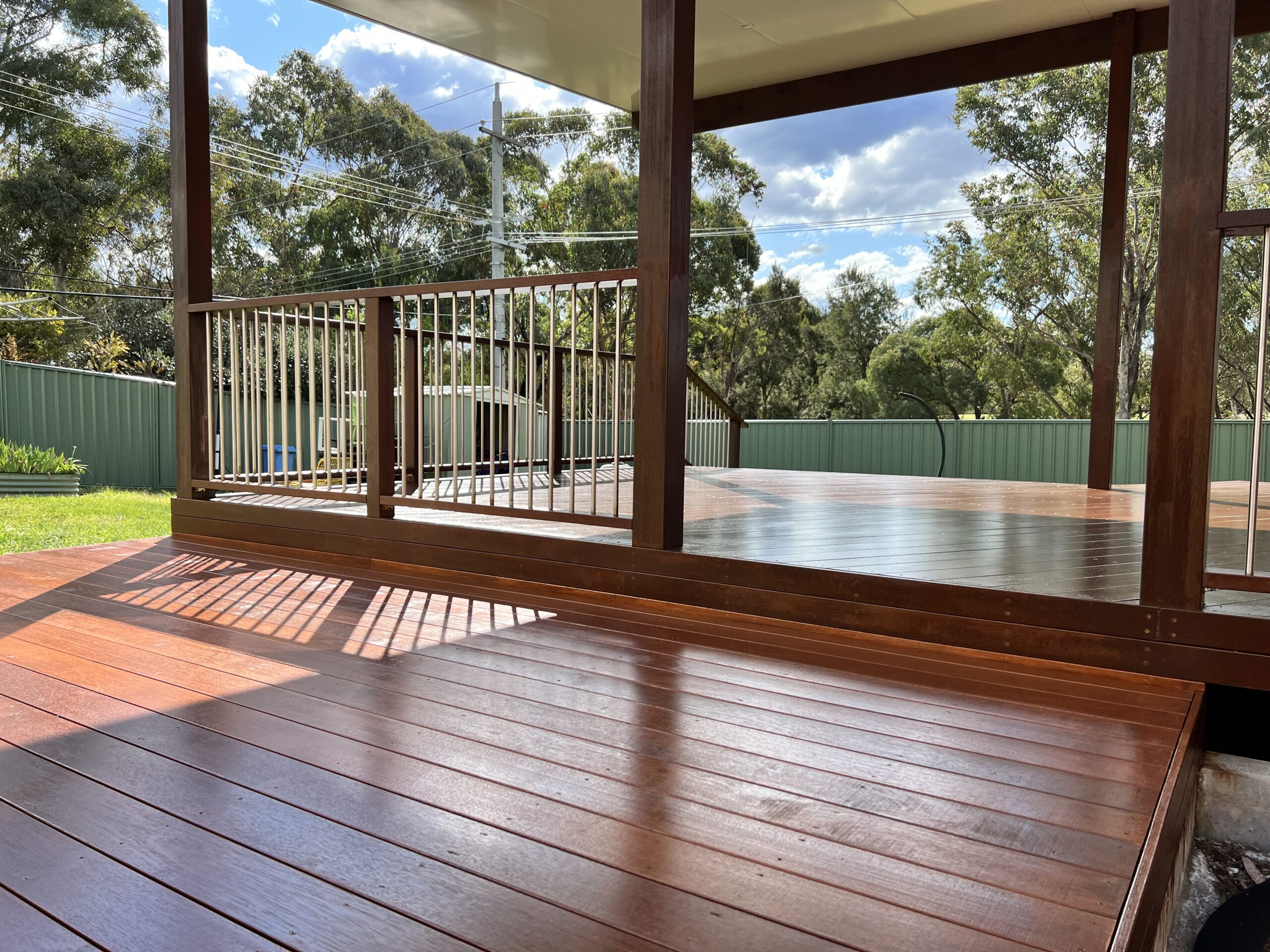 Executive Home deck and timber carpentry project